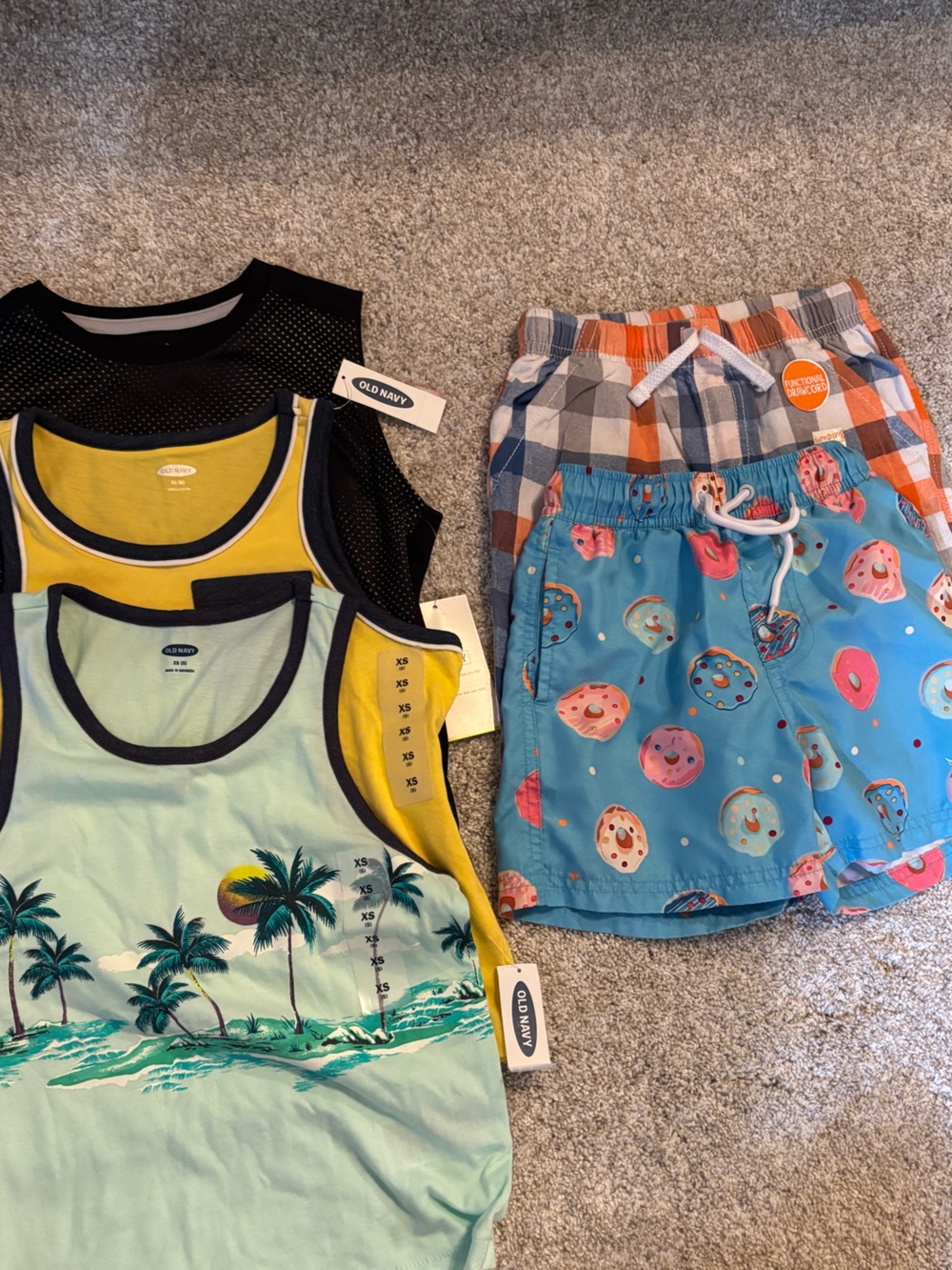 Lot of Boys size 5T summer clothes